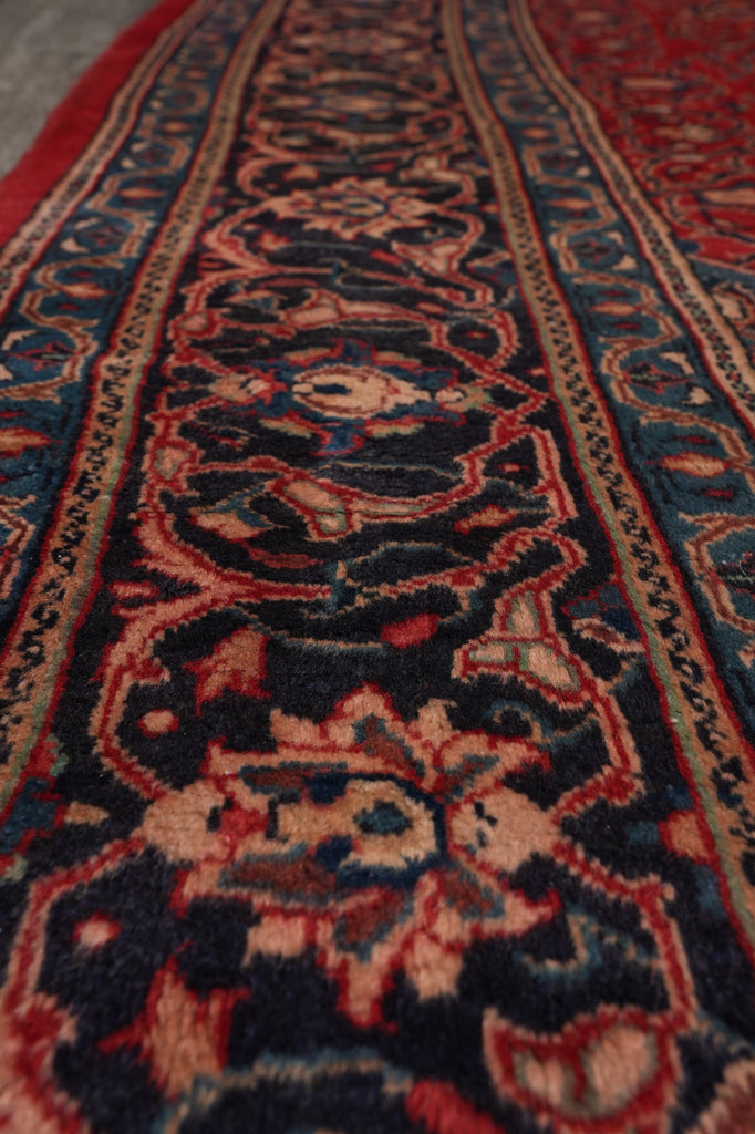 9.4 x 13 Persian Sarouk Mahallat Rug Traditional Iran #F-4567