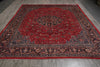 Load image into Gallery viewer, 9.4 x 13 Persian Sarouk Mahallat Rug Traditional Iran #F-4567