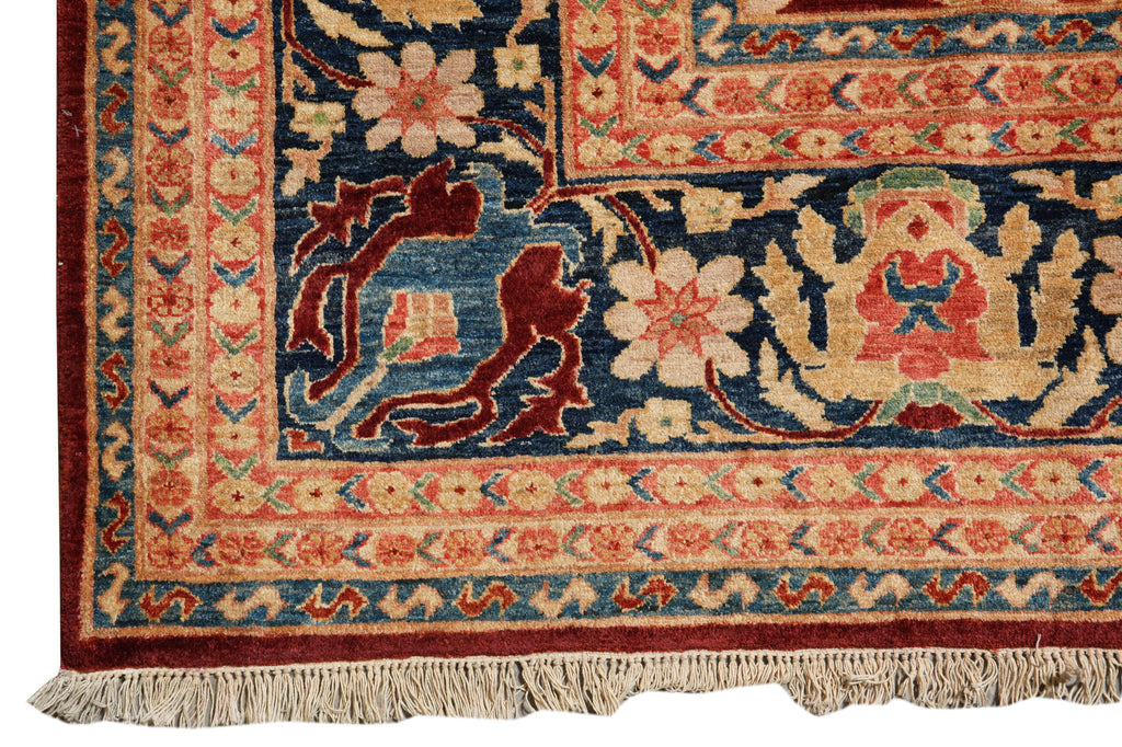 10 x 13 High Quality Natural Organic Wool Zigler Chobi Peshawar Rug #PIX-5263
