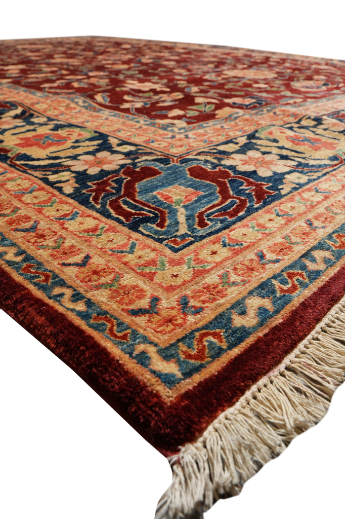 10 x 13 High Quality Natural Organic Wool Zigler Chobi Peshawar Rug #PIX-5263
