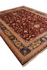 Load image into Gallery viewer, 10 x 13 High Quality Natural Organic Wool Zigler Chobi Peshawar Rug #PIX-5263