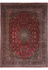 Load image into Gallery viewer, 10 x 14 Authentic Antique Persian Kashan Rug
