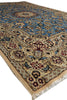 Load image into Gallery viewer, 4 x 6.7 Authentic Persian Nain Rug LIGHT BLUE #B-78913