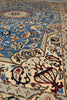 Load image into Gallery viewer, 4 x 6.7 Authentic Persian Nain Rug LIGHT BLUE #B-78913