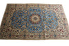Load image into Gallery viewer, 4 x 6.7 Authentic Persian Nain Rug LIGHT BLUE #B-78913