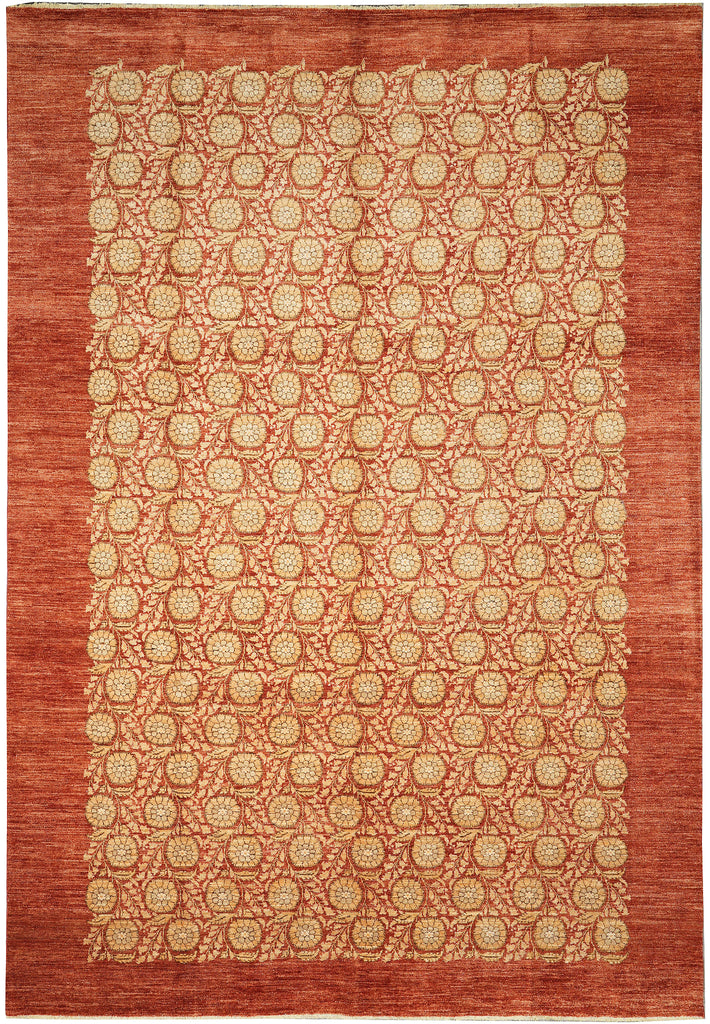 10 x 14 New Quality Handmade Transitional Rug