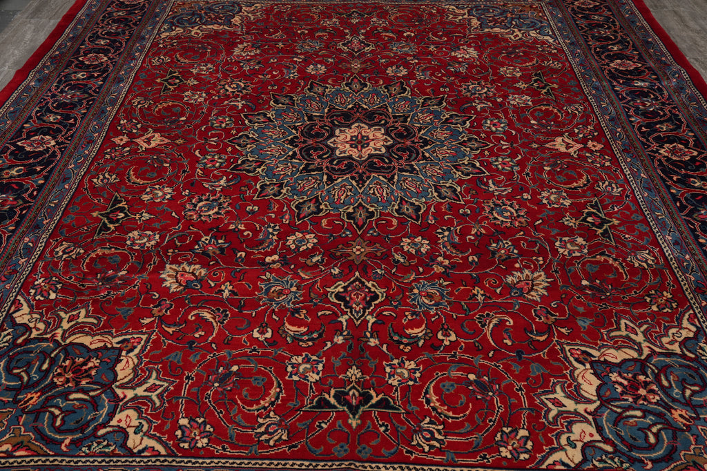 10 x 13.4 Persian Sarouk Mahallat Kermanshah Quality Rug Sale #F-4570