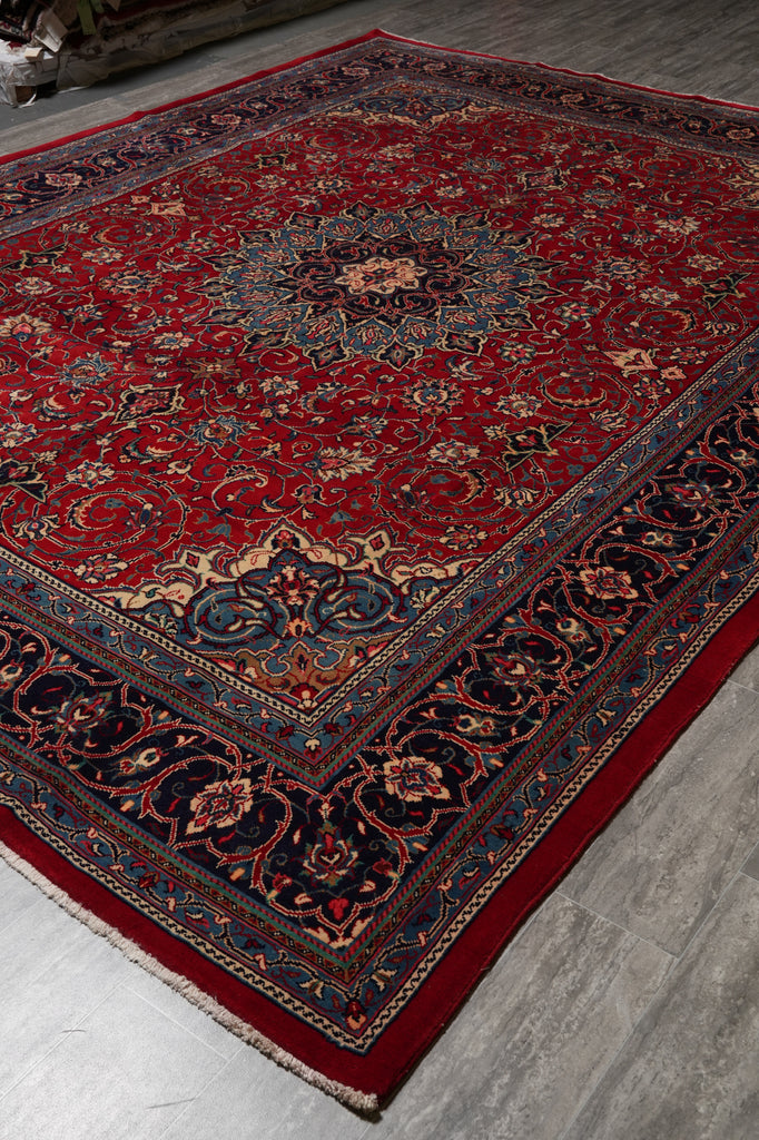 10 x 13.4 Persian Sarouk Mahallat Kermanshah Quality Rug Sale #F-4570