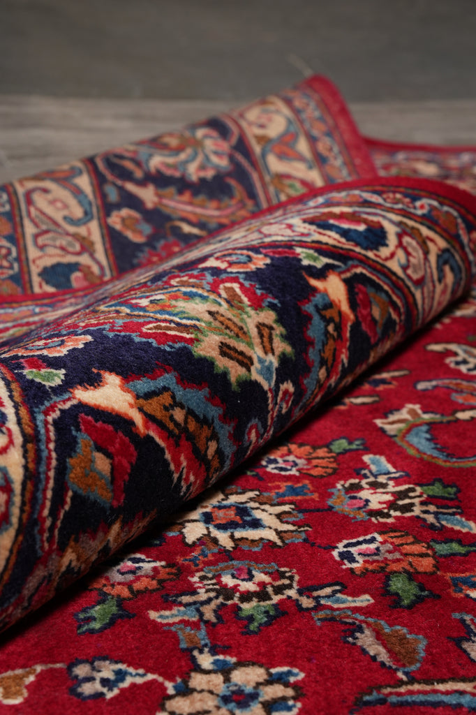 9.6 x 13 Traditional Handmade Iran Persian Kashan Rug Clearance Sale #F-4571