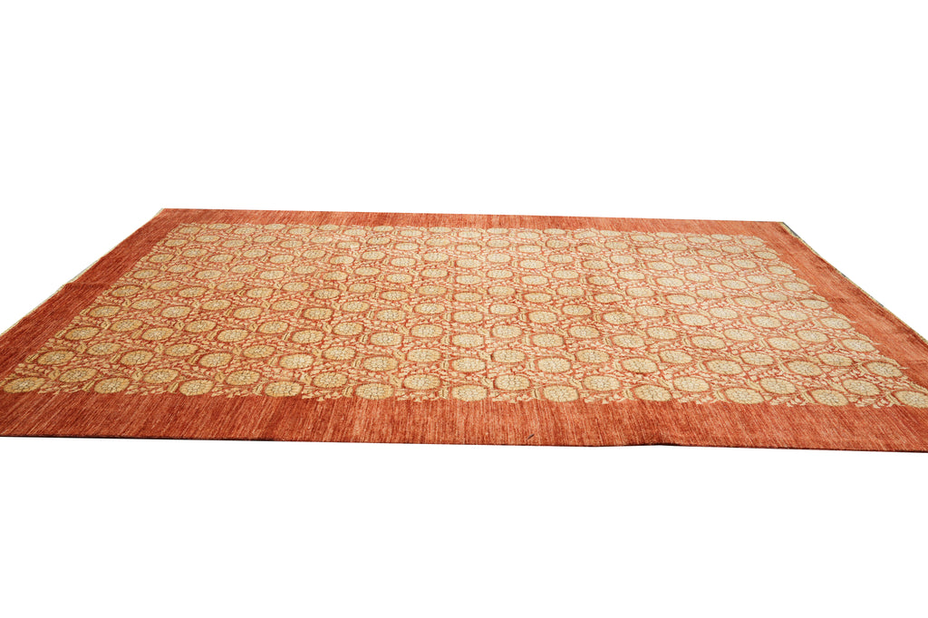10 x 14 New Quality Handmade Transitional Rug