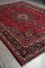Load image into Gallery viewer, 9.6 x 13 Traditional Handmade Iran Persian Kashan Rug Clearance Sale #F-4571