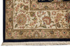 Load image into Gallery viewer, 9.9 x 14 High Quality Wool and Silk Handmade Rug Black #PIX-2417