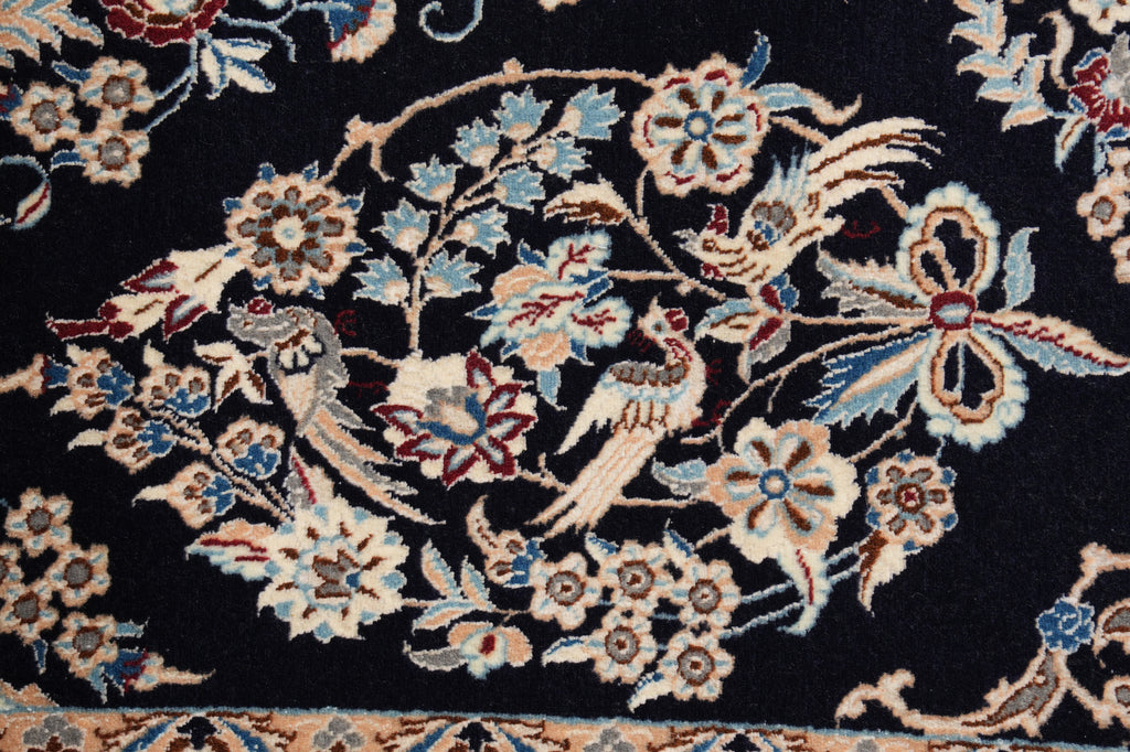3.3 x 5 Fineer Quality 6 LA Persian Nain Rug Wool and Silk #PIX-4866