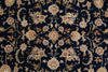 Load image into Gallery viewer, 9.9 x 14 High Quality Wool and Silk Handmade Rug Black #PIX-2417