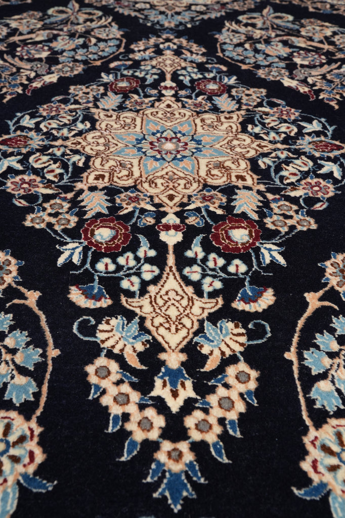 3.3 x 5 Fineer Quality 6 LA Persian Nain Rug Wool and Silk #PIX-4866