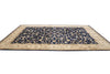 Load image into Gallery viewer, 9.9 x 14 High Quality Wool and Silk Handmade Rug Black #PIX-2417