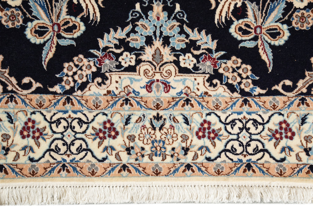 3.3 x 5 Fineer Quality 6 LA Persian Nain Rug Wool and Silk #PIX-4866