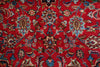 Load image into Gallery viewer, 9.9 x 12 Persian Kashan Mashad Rug Classic Traditional Red Blue #F-4572