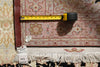 Load image into Gallery viewer, 5 x 8 High Quality SIGNED Wool and Silk Persian Tabriz Rug BLACK 400 KPSI #PIX-26510