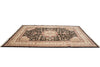 Load image into Gallery viewer, 8.6 x 11.6 Wool and Silk Handmade Tabriz Rug Black