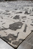 Load image into Gallery viewer, 10 x 14 Quality Handmade Modern Rug Gray Wool and Silk #F-4573
