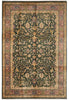 Load image into Gallery viewer, 9.9 x 14 Quality Handmade Agra Rug Green and Lavander