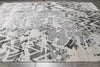 Load image into Gallery viewer, 10 x 14 Quality Handmade Modern Rug Gray Wool and Silk #F-4573