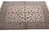 Load image into Gallery viewer, 5 x 7.8 SIGNED Authentic Persian Esfahan Rug Wool and Silk on Silk 500 KPSI #PIX-16884