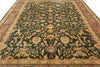 Load image into Gallery viewer, 9.9 x 14 Quality Handmade Agra Rug Green and Lavander #PIX-8669