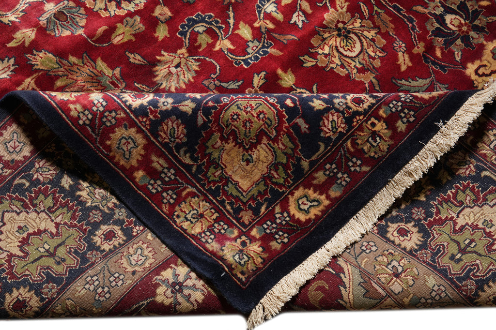 10 x 14 Great Quality Handmade Jaipur Rug Rich Burgundy #PIX-951