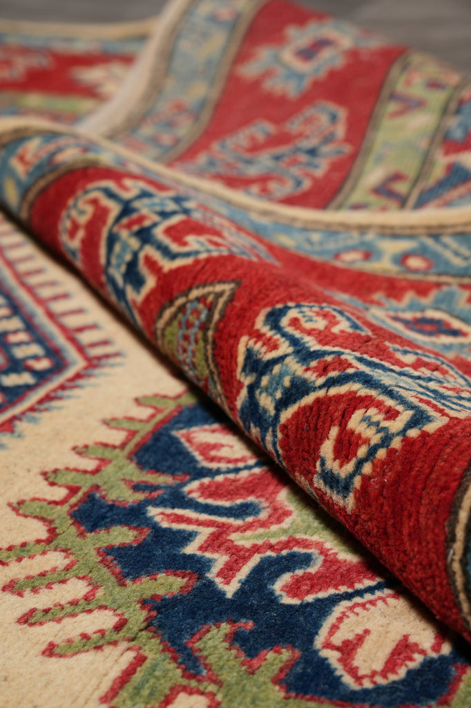 5.5 x 19 Wide Runner Pakistan Kazak Rug #PIX-28014