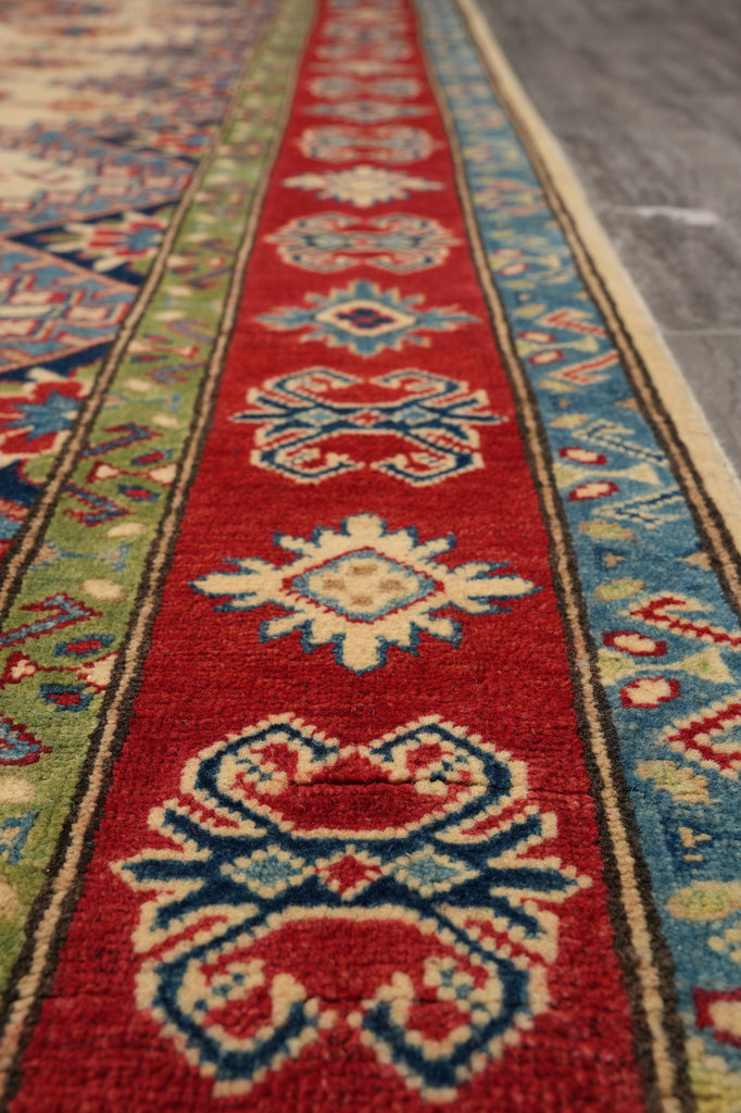 5.5 x 19 Wide Runner Pakistan Kazak Rug #PIX-28014