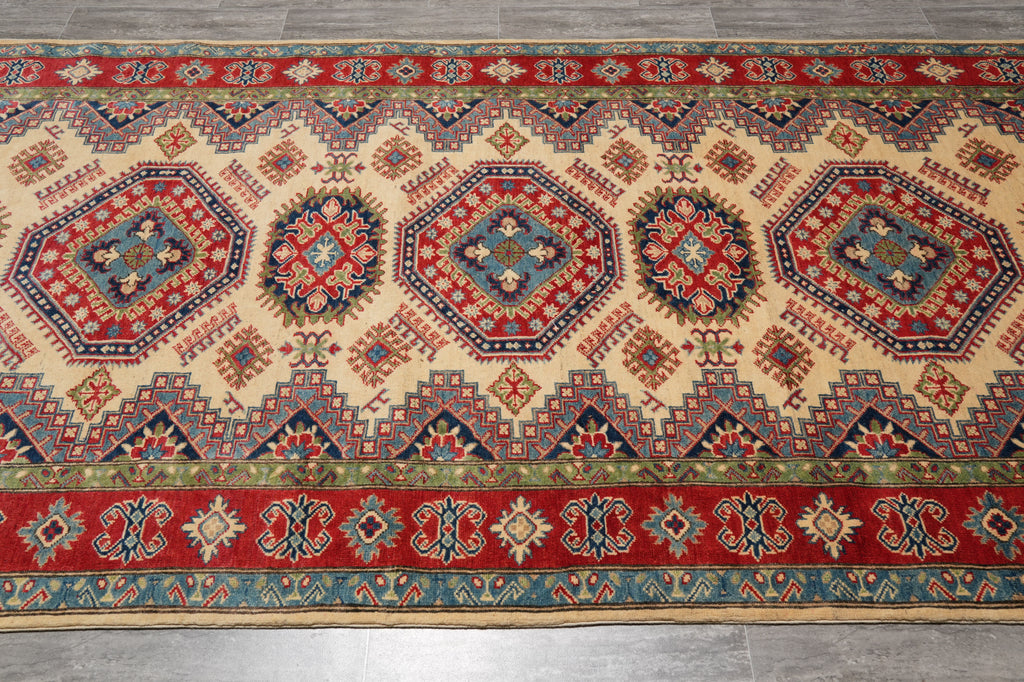 5.5 x 19 Wide Runner Pakistan Kazak Rug #PIX-28014