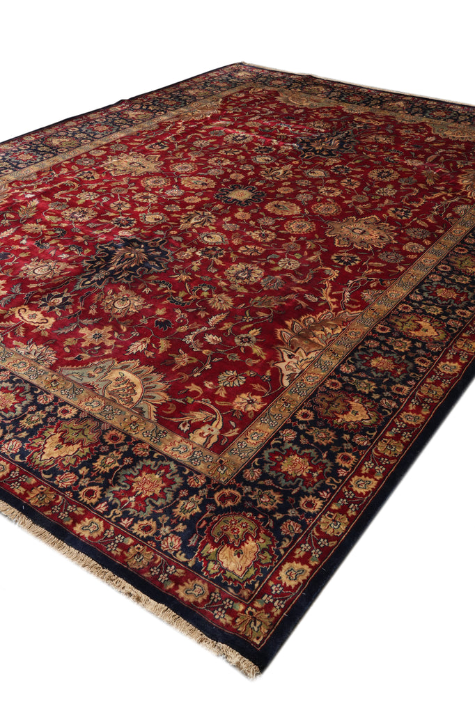 10 x 14 Great Quality Handmade Jaipur Rug Rich Burgundy #PIX-951