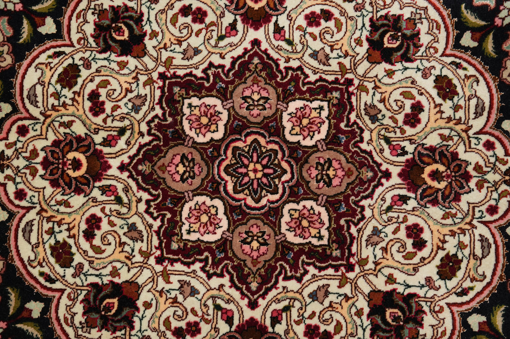 10 x 13.8 High Quality 400 KPSI Authentic Persian Tabriz Rug IRAN #PIX-13087