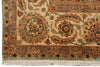 Load image into Gallery viewer, 10 x 14 Quality Handamde Jaipur Rug Light Blue and Gold #F-4270