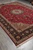 Load image into Gallery viewer, 10 x 13.8 High Quality 400 KPSI Authentic Persian Tabriz Rug IRAN #PIX-13087