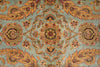 Load image into Gallery viewer, 10 x 14 Quality Handamde Jaipur Rug Light Blue and Gold #F-4270