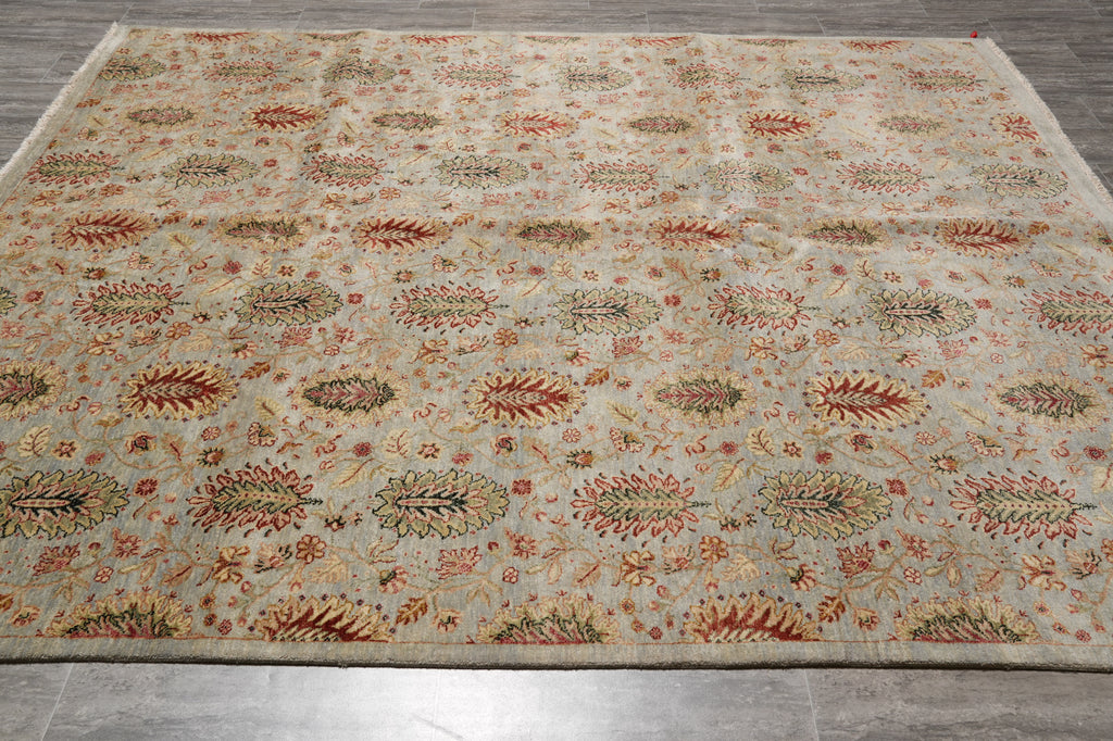 8 x 9.8 Transitional Handmade Quality Agra Rug #PIX-804-47
