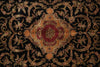 Load image into Gallery viewer, 8 x 10 Quality Jaipur Rug Lustrous Dense Wool Black Burgudny #F-4575