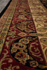 Load image into Gallery viewer, 8 x 10 Quality Jaipur Rug Lustrous Dense Wool Black Burgudny #F-4575
