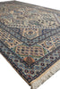 Load image into Gallery viewer, 5 x 8 Authentic Signed Persian Green Nain Rug Wool and Silk Handmade Iran-#PIX-4241