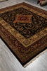 Load image into Gallery viewer, 8 x 10 Quality Jaipur Rug Lustrous Dense Wool Black Burgudny #F-4575