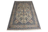 Load image into Gallery viewer, 5 x 8 Authentic Signed Persian Green Nain Rug Wool and Silk Handmade Iran-#PIX-4241