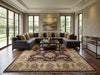 Load image into Gallery viewer, 9.8 x 14.3 Brown Agra Rug B-71801
