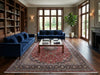 Load image into Gallery viewer, 13 x 19.9 Fine Quality Wool &amp; Silk Persian Tabriz Rug Bird 500+ KPSI #PIX-26239