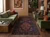 Load image into Gallery viewer, 4 x 7.5 Tribal Love Birds Afghan Rug #F-3229