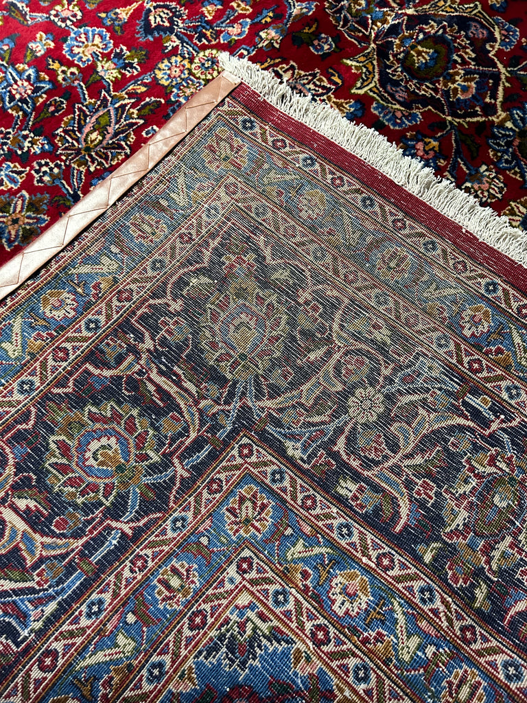 9.4 x 12.8 QUALITY Persian KASHAN PERFECT RUG 7006