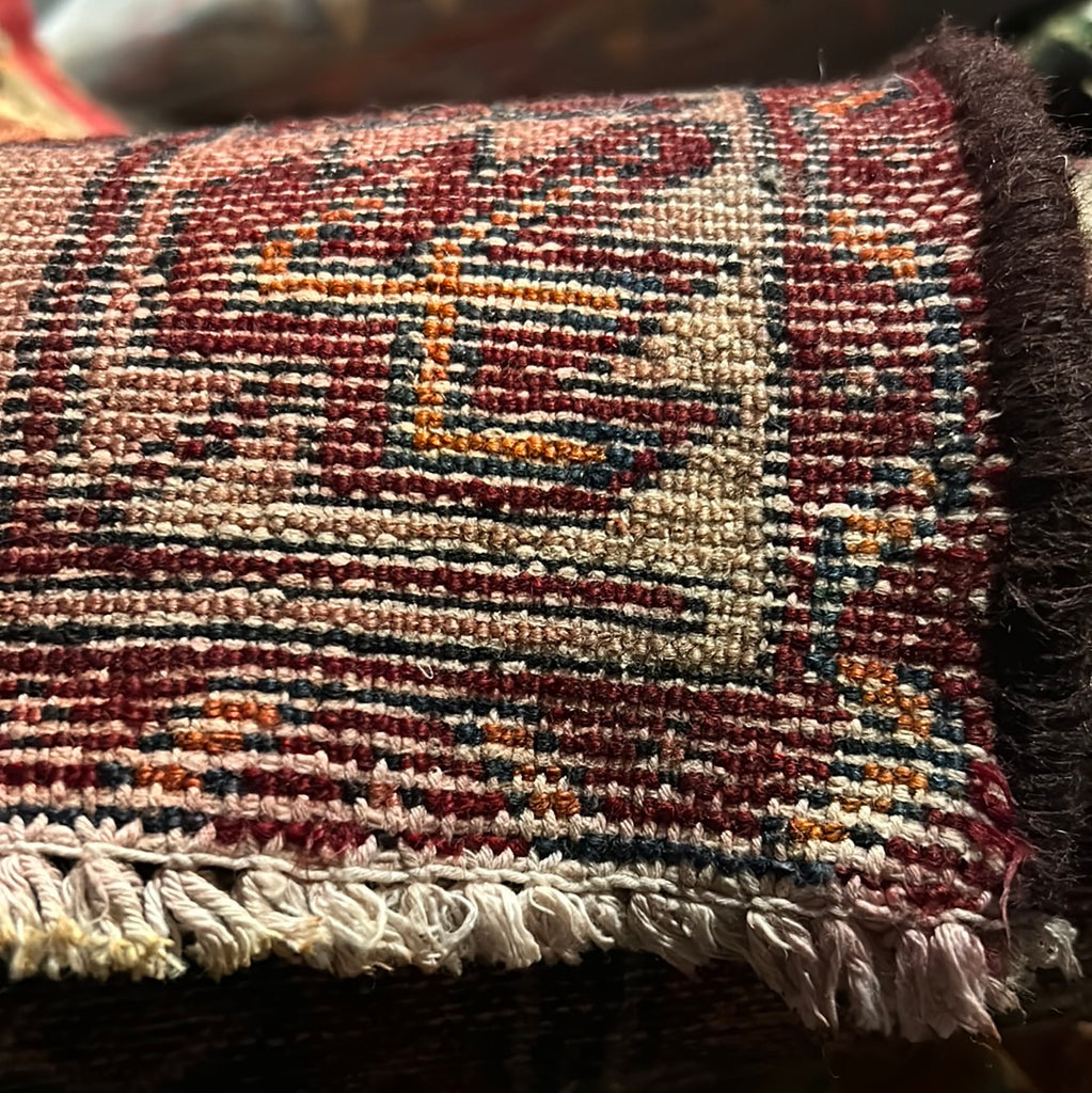 3.11 x 9.10 Persian Old Hamadan Rug 81874