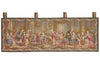 Load image into Gallery viewer, Decorative tapestry with classical scene on a white background